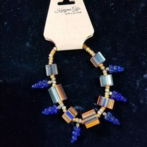 Fun & Funky handmade bracelet with glass beads